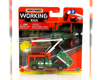 GMC C8500 Top Kick Tree Trimming Truck (2006), Green Orange White