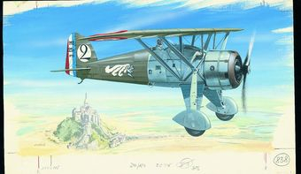 Сборная модель Morane-Saulnier MS 225