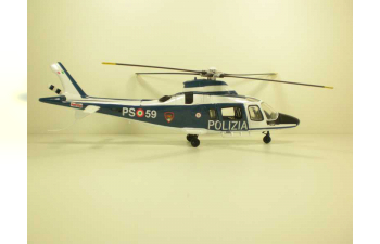 AgustaWestland AW109N Polizia, Sky Pilot, белый с черным