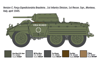Сборная модель M8 Greyhound 1945 - M20 Armored Utility Car