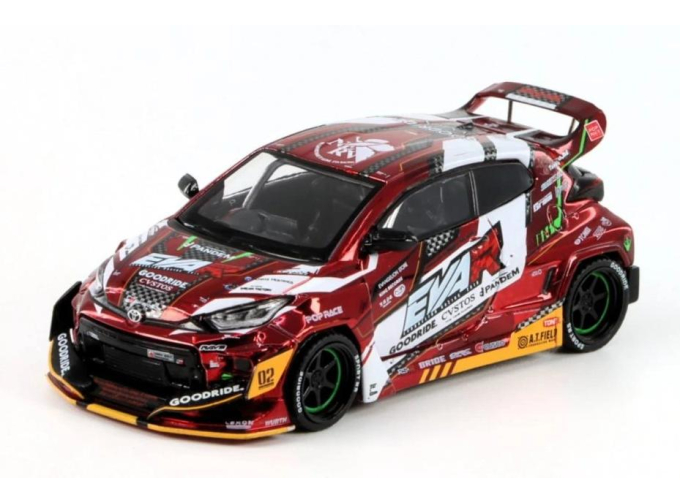 TOYOTA GR Yaris EVAR, red/white