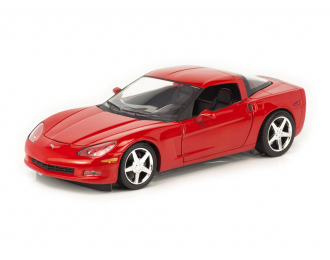 CHEVROLET Corvette Coupe C5 (2005), красный