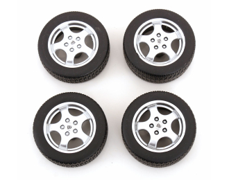PORSCHE Cup rims and tyres set (1992)