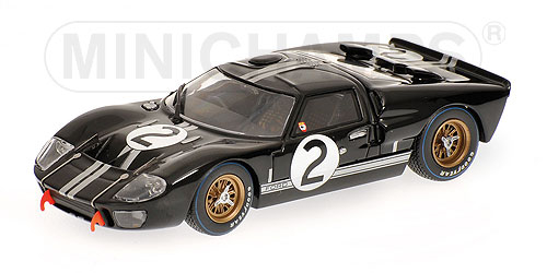 FORD GT40 MK II Winner Le Mans (B.McLaren - Chris Amon) 1966, black