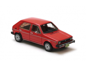 VOLKSWAGEN Rabbit 4-door (1975), red