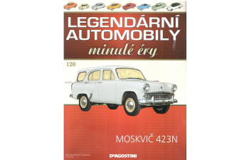 МОСКВИЧ 423N, Legendarni automobily minule ery 120