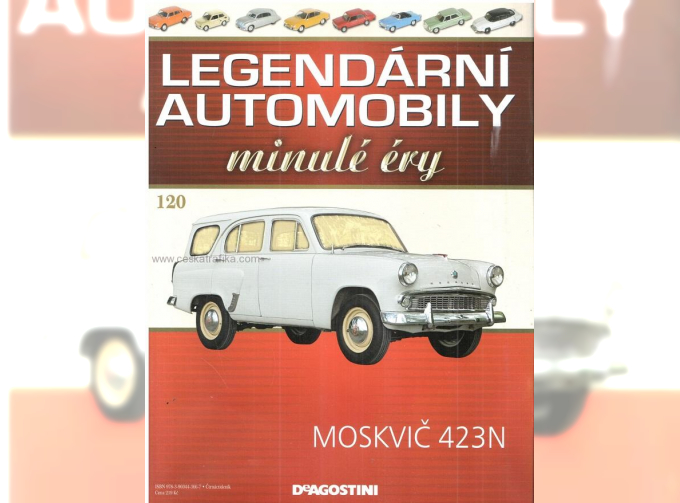 МОСКВИЧ 423N, Legendarni automobily minule ery 120