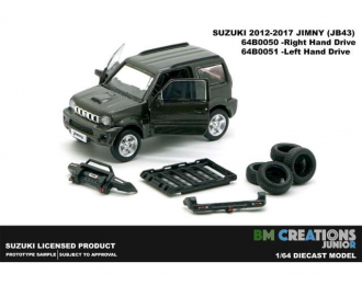 SUZUKI Jimny JB43 LHD (1998), dark grey