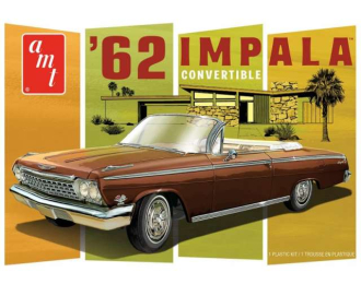 Сборная модель Chevrolet Impala Convertible, plastic modelkit 1962