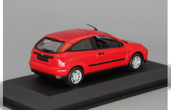 FORD Focus Saloon 3-dr (1997), red