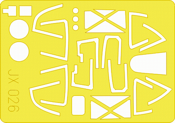 Окрасочная маска Американский истребитель Lockheed P-38 Lightning