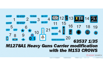 Сборная модель M1278A1 Heavy Guns Carrier Modification With The M153 CROWS