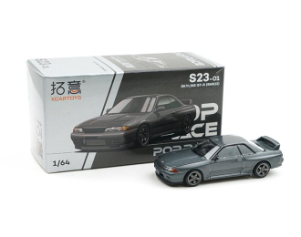 NISSAN Skyline GT-R R32 (BNR32). grey meallic