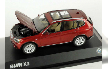 BMW X3 F25 (2010), vermillion rot met.