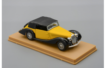 DELAHAYE 135 M (1939) Figoni-Falaschi, yellow/black