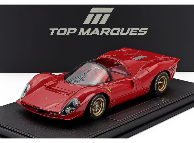 FERRARI 330p4 4.0l V12 Spider Street Version (1967), Red