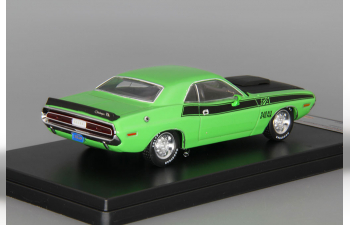 DODGE Challenger T/A (1970), green / black