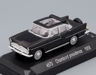 SIMCA Chambord Presidence (1958), black