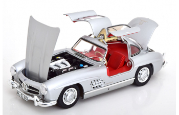 MERCEDES-BENZ 300 SL W198 Gullwing (1954-1957), silver red