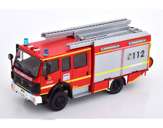 MERCEDES-BENZ SK224 LF16/12 fire engine Kaufbeuren in blister