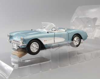 CHEVROLET Corvette (1957), light blue