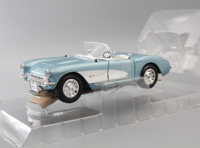 CHEVROLET Corvette (1957), light blue