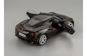 ALFA ROMEO 4C (2013), glossy black