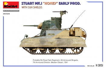 Сборная модель M3 Stuart Mki Honey Military