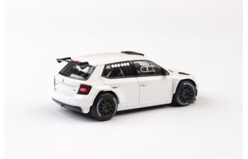 SKODA Fabia III R5 (2015) Bílá Šotolinová kola