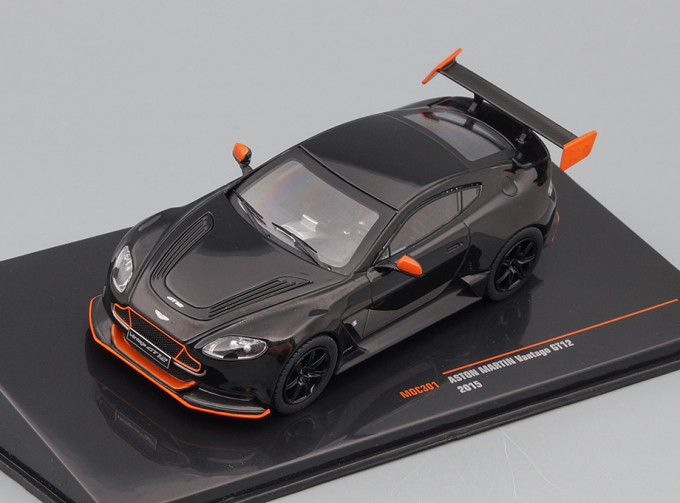 ASTON MARTIN Vantage GT12 (2015), Black / Orange