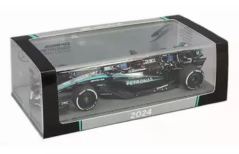 MERCEDES-BENZ GP F1 W15 Eq Performance Team Amg Petronas Motorsport №63 Winner Austrian Gp (2024) George Russell, Black Silver Green