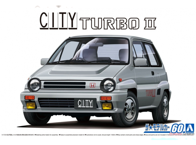 Сборная модель Honda City Turbo AA