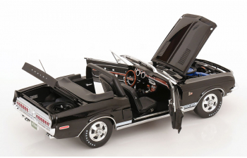 FORD Shelby Mustang G.T.500 Convertible (1968), black