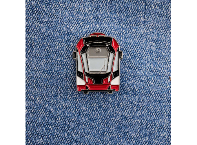 Значок "71-932 Невский", красный