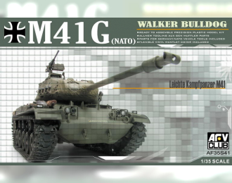Сборная модель Американский лёгкий танк M41 «Уолкер Бульдог» (немецкая версия)