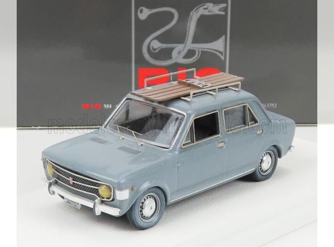 FIAT 128 Con Sci (1970) - Winter Vacation With Ski, Grey