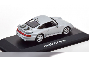 PORSCHE 911 (993) Turbo S Coupe (1995), silver