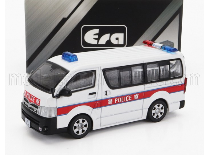 TOYOTA Hiace Minibus Police With Rescue Dog (2009), White Red