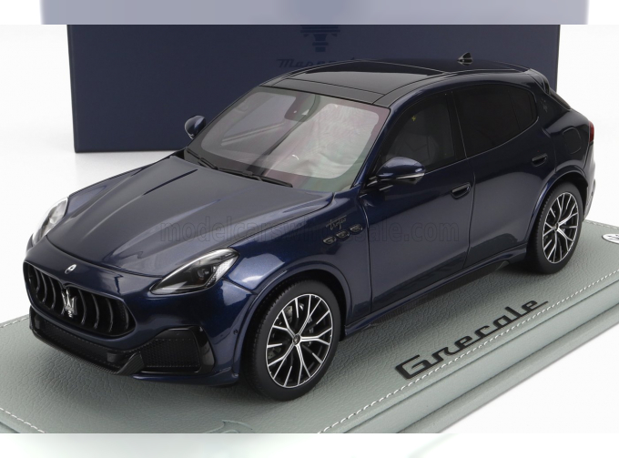 MASERATI Grecale Trofeo Suv (2023) - Con Vetrina - With Showcase, Blu Nobile - Blue Met