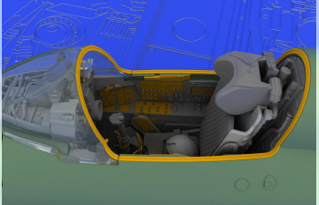 Набор дополнений MiG-21MF interior early