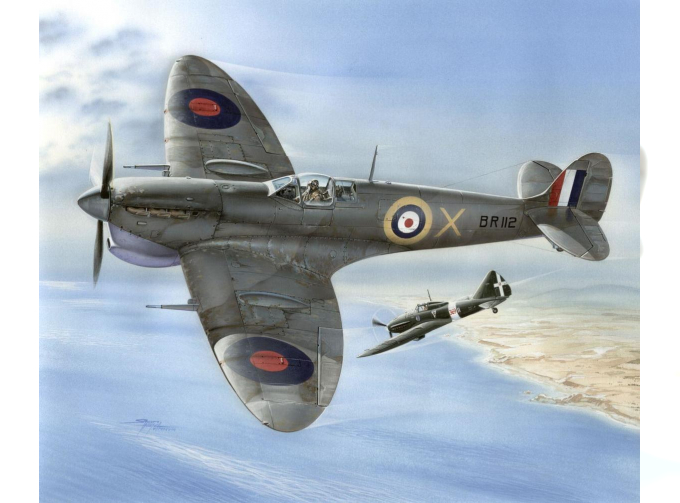 Сборная модель Самолет Supermarine Spitfire Mk.VC "Malta Defender"