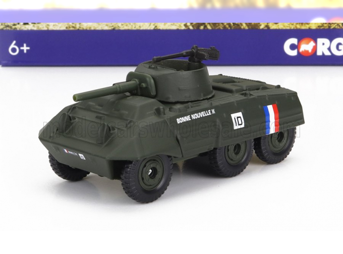 TANK M8 Greyhound (1945) - Cm. 7.0, Military Green