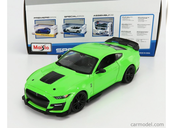 FORD Mustang Shelby GT500 2020, light green