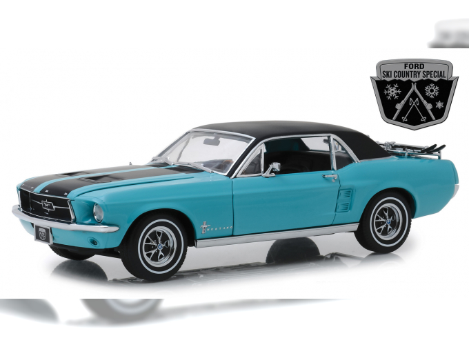 FORD Mustang Coupe "Ski Country Special" 1967 Winter Park Turquoise