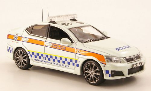 LEXUS IS-F "Humberside UK POLICE" 2009, white