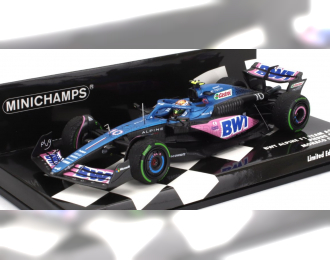 ALPINE F1 A523 Team Bwt Alpine №10 Monaco Gp (2023) Pierre Gasly, Blue Pink