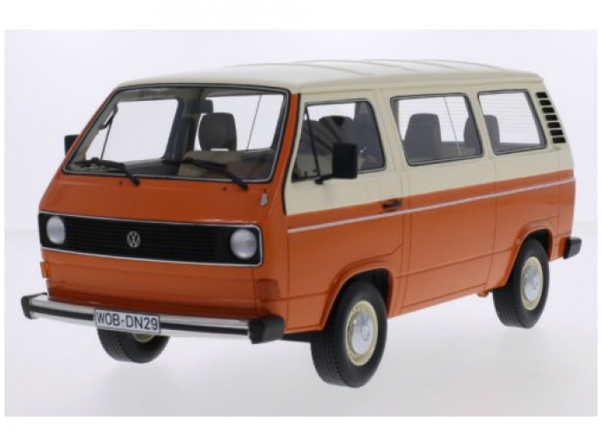 VOLKSWAGEN T3 Bus 1980 Orange/Beige