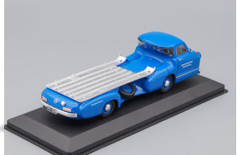 MERCEDES-BENZ "Blue Wonder" racing-car transporter (1955), Blue