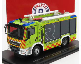 MAN TGM 15.250 Tanker Truck Sapeurs Pompiers Medical Rescue Rosenbauer vsla adp Orly Paris aeroport