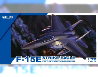 Сборная модель Истребитель-бомбардировщик F-15E с авиабомбой GBU-39